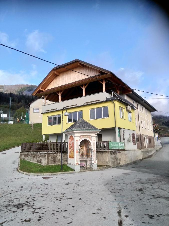 Gostilna Pension Blegos Poljane nad Škofjo Loko Exterior photo